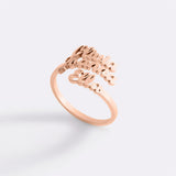 Triple Name Ring