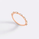 Ultra Thin Floating Eternity Ring