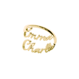 Double Name Ring