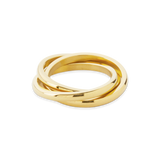 Dainty Interlocking Fidget Ring