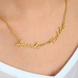 Fairy Multiple Name Necklace | Add Up to 4 Names