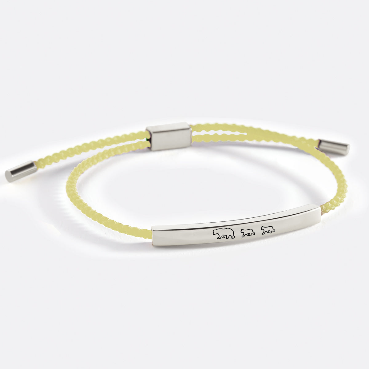 Mama Bear & Her Baby Bears Inspire Bracelet