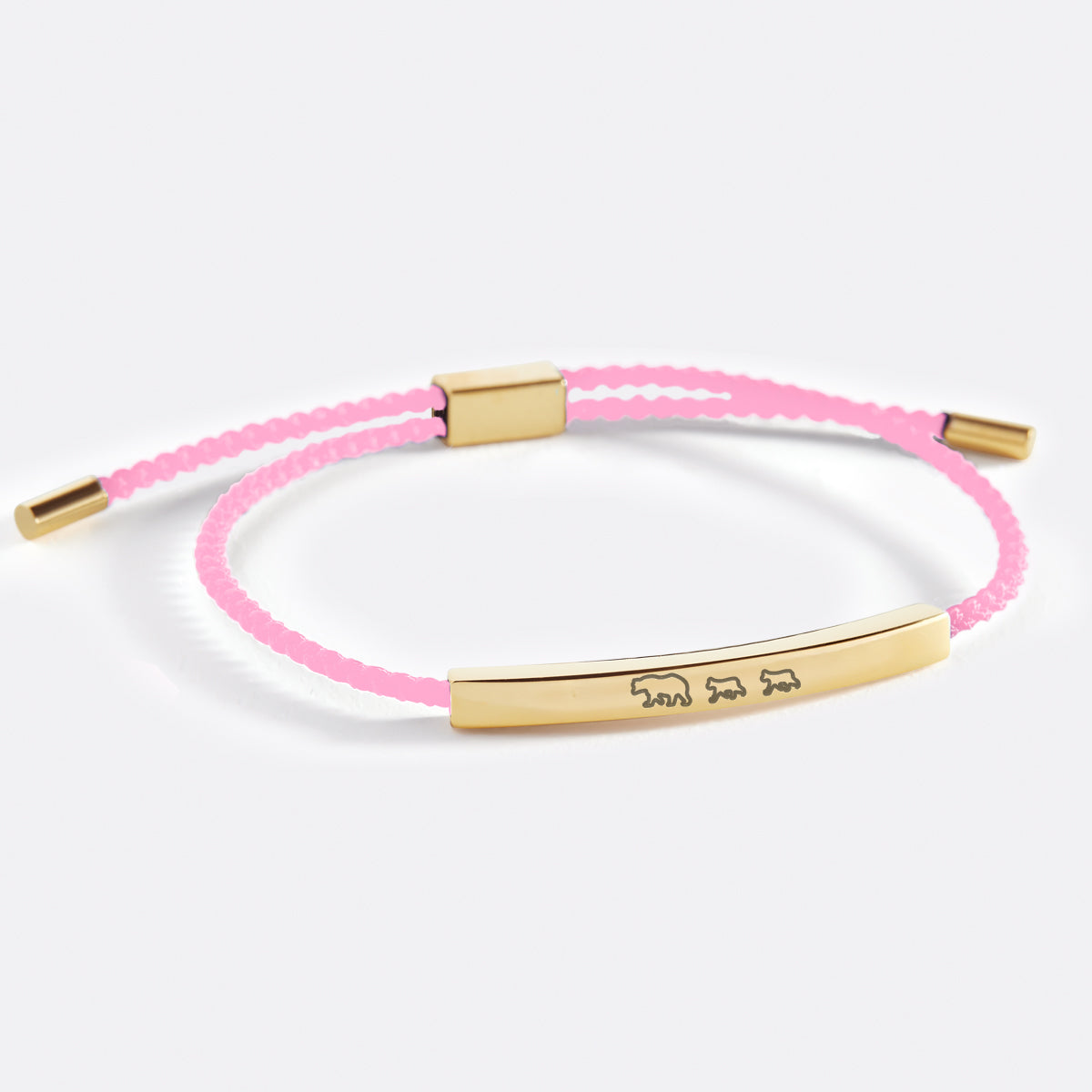 Mama Bear & Her Baby Bears Inspire Bracelet