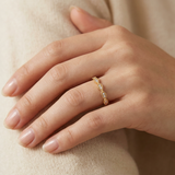Marquise Shape Eternity Band