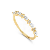 Marquise and Round Diamond Ring