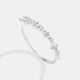 Marquise and Round Diamond Ring