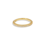 Micro Pavé Eternity Stacking Ring