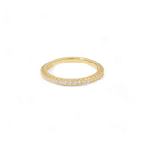 Micro Pavé Eternity Stacking Ring