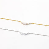 Mini Arc Diamond Necklace