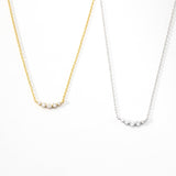 Mini Arc Diamond Necklace