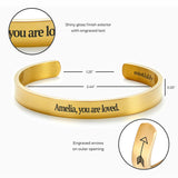 Customize Your Personalizable Cuff Bracelet