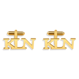 Monogrammed Cufflinks with Initials