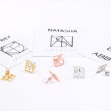 Monogram Name Earrings