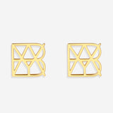 Monogram Name Earrings