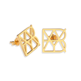 Monogram Name Earrings