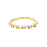 Multi Gem Baguette Stacking Ring