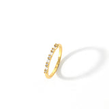 Multi Gem Baguette Stacking Ring