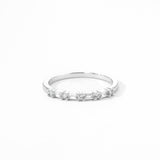 Multi Gem Baguette Stacking Ring
