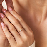 Multi Gem Baguette Stacking Ring