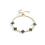 Clover Enamel Bracelet