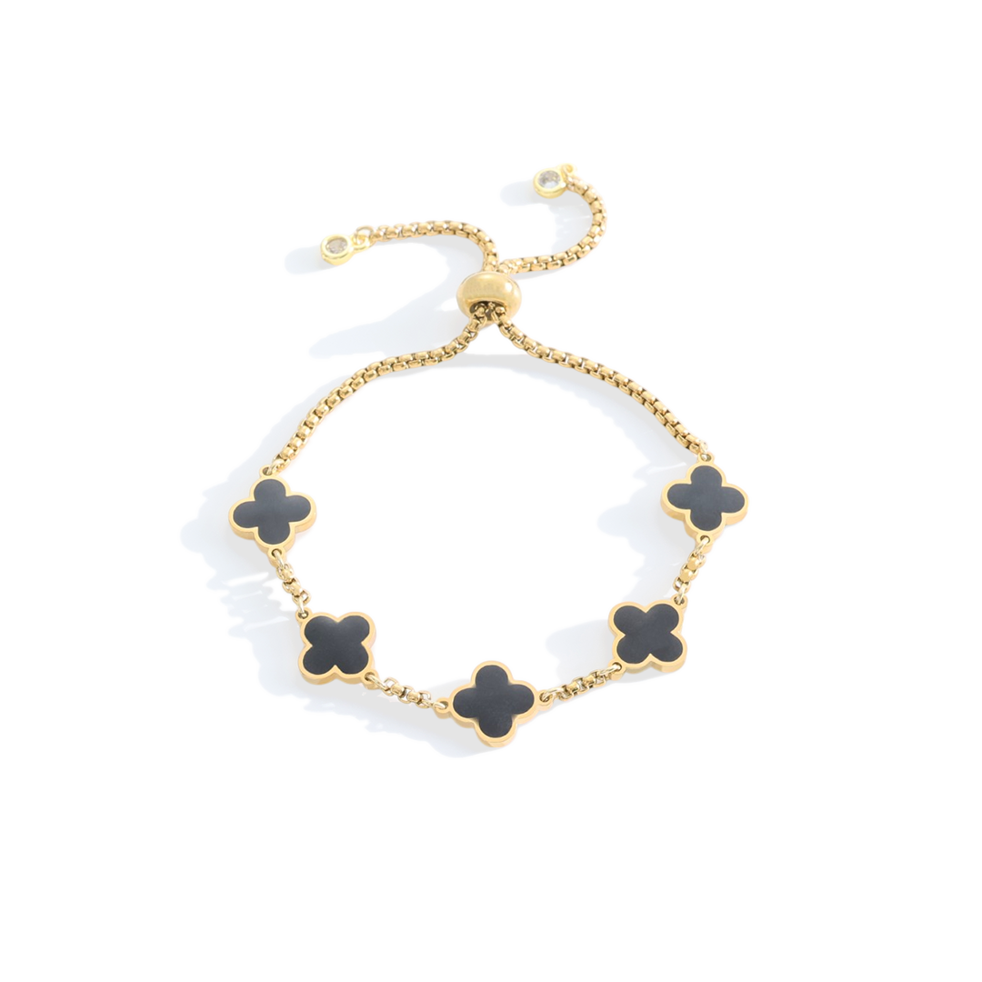 Clover Enamel Bracelet