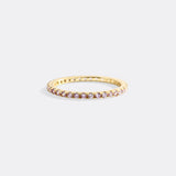 October Birthstone Eternity Stacking Ring