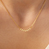 Opal Arc Necklace
