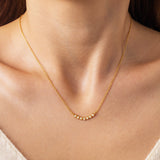 Opal Arc Necklace