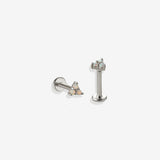 Opal Trio Sleeper Stud Earrings | 18g