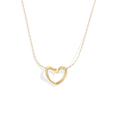 Open Heart Necklace