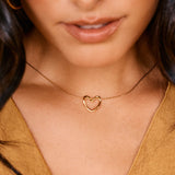 Open Heart Necklace
