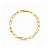 Open Link Paperclip Chain Bracelet