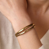 Organic Bangle Bracelet