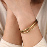 Organic Bangle Bracelet