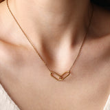 Oval Link Necklace