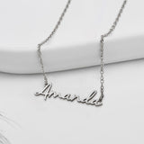 Fairy Name Necklace – Close Fit