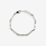 Personalized Paperclip Name Bracelet