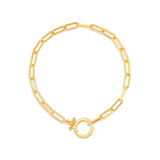 Mint Paperclip Bracelet