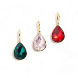 Teardrop Birthstone Charm