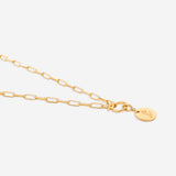 Engraved Birth Flower Disc Charm