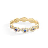 Pave Evil Eye Ring
