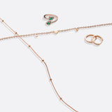 Pave Huggie Hoop Earrings
