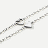 Perfect Fit Heart Bracelet Set