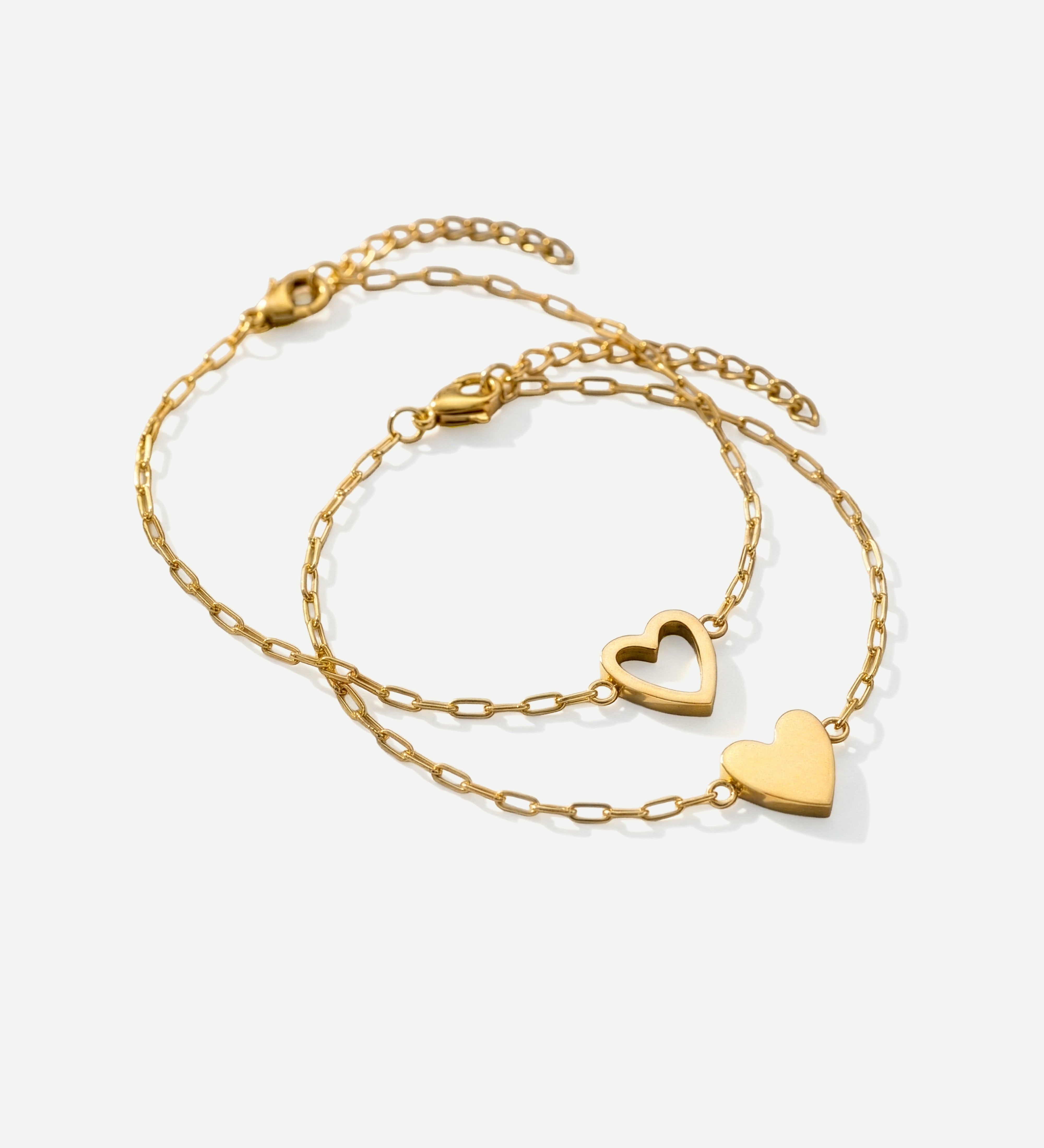 Perfect Fit Heart Bracelet Set