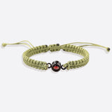 Personalized Braided Photo Bracelet