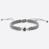 Personalized Braided Photo Bracelet