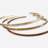 Personalized Thin Cuff Bracelet