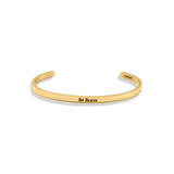 Personalized Thin Cuff Bracelet