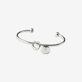 Personalized Tie the Knot Bracelet • Bridesmaid Gift Bracelet