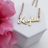 Fairy Name Necklace – Close Fit